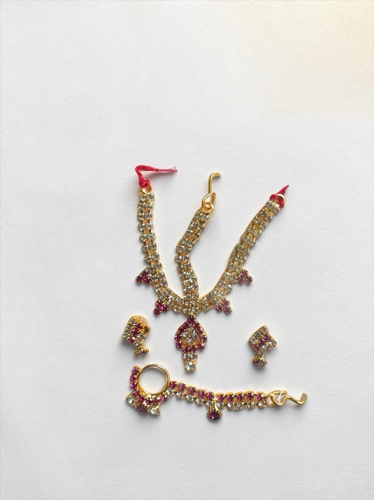 Necklace set for Radharani