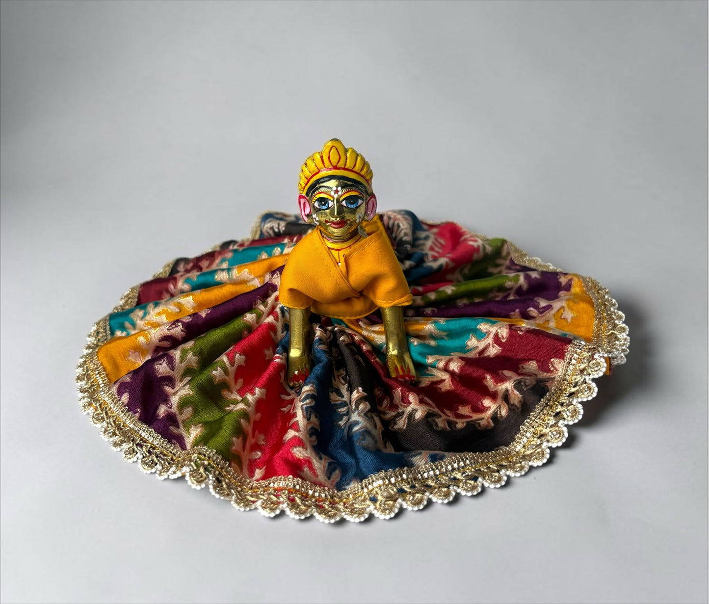 Colorful Bandhani for Radharani