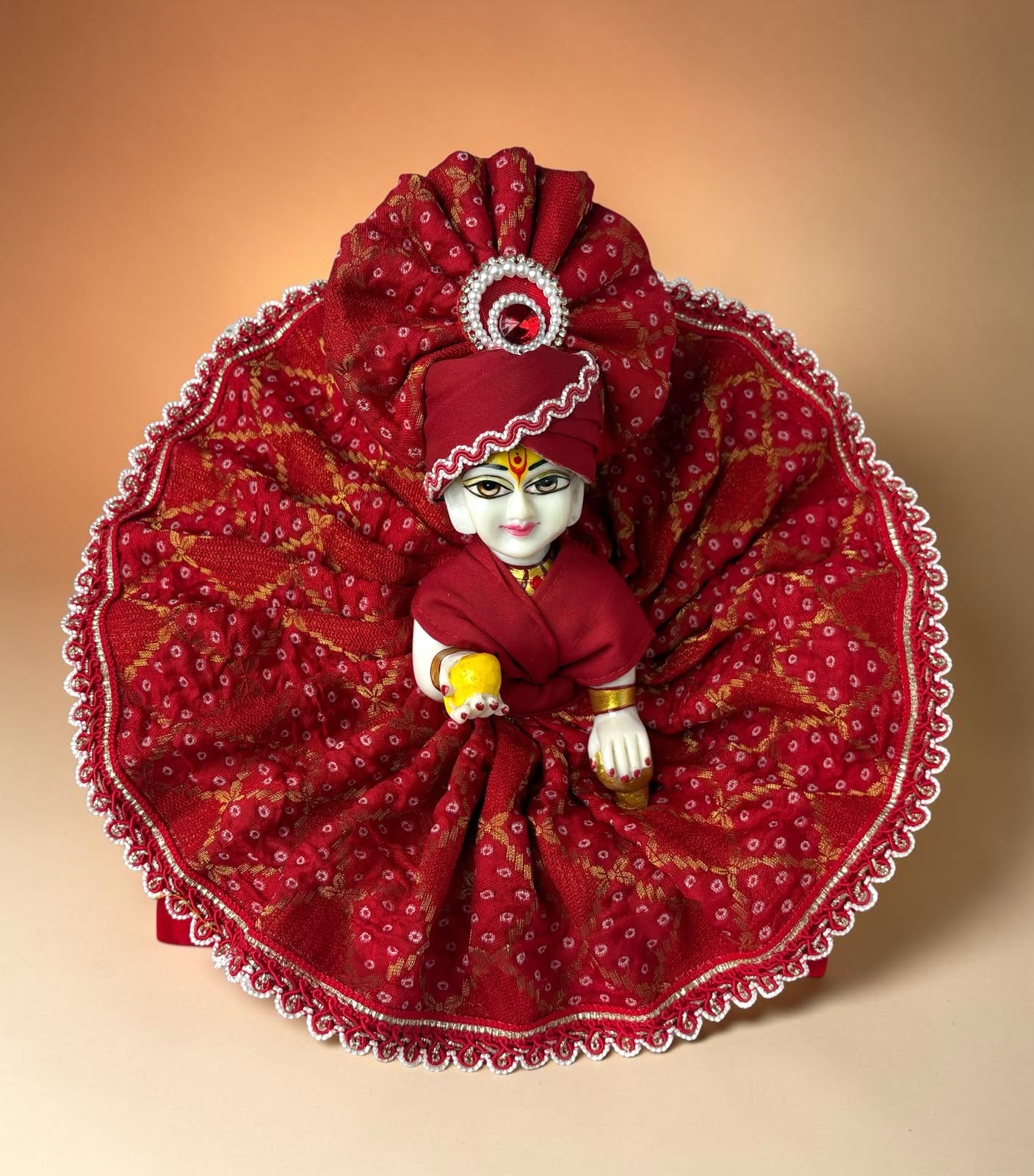 Shahi Maroon Poshak (janmashtami Special)