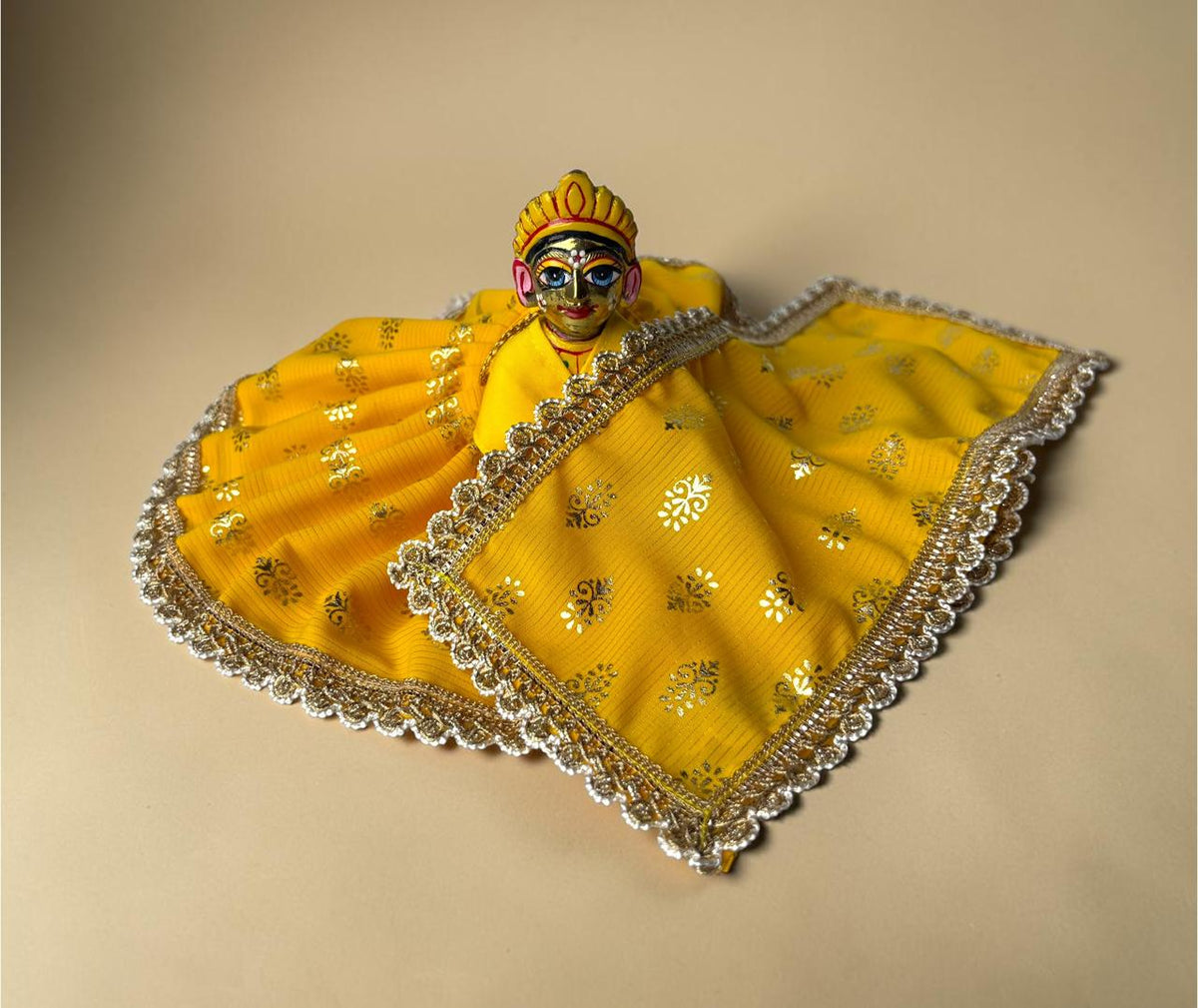 Kanak Shringar Poshak for Radharani