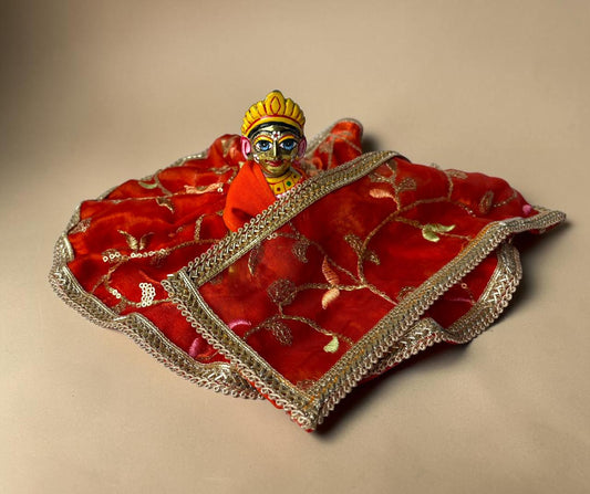 Kesariya Poshak for Radharani
