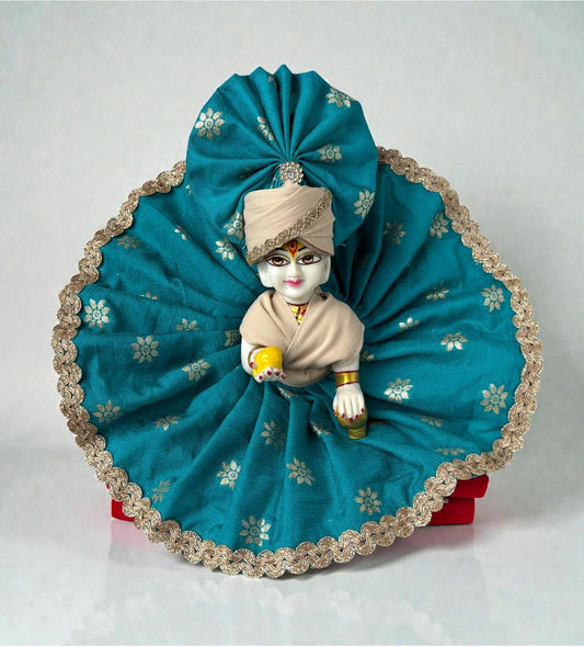 Blue Green Poshak(Without Pagdi)