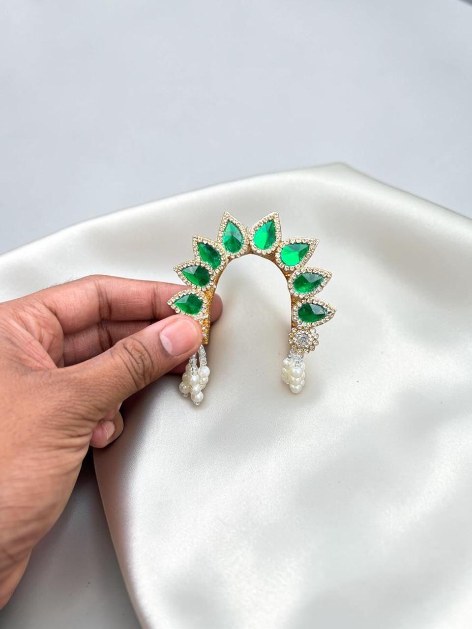 Stone Chandrika for Radharani