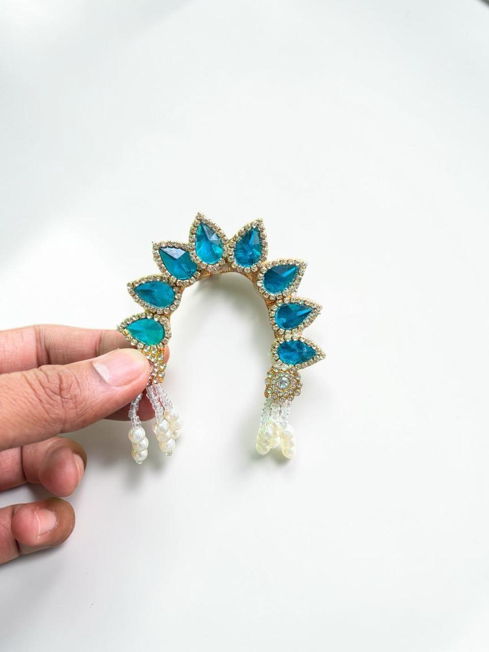 Stone Chandrika for Radharani