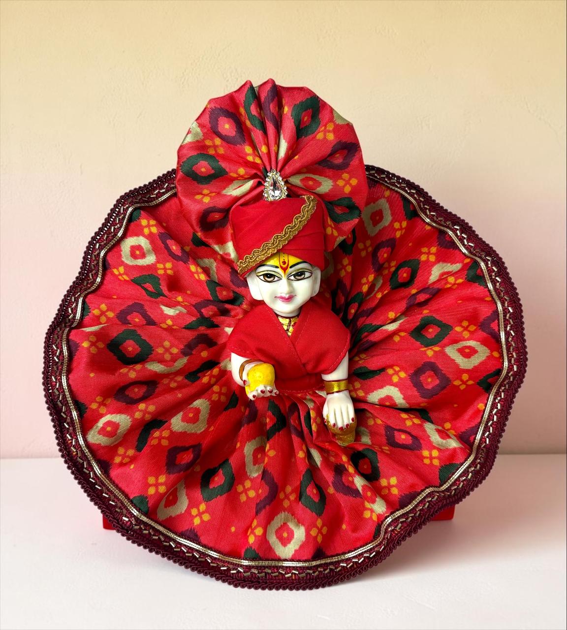 Patola Poshak for Laddoo Gopal