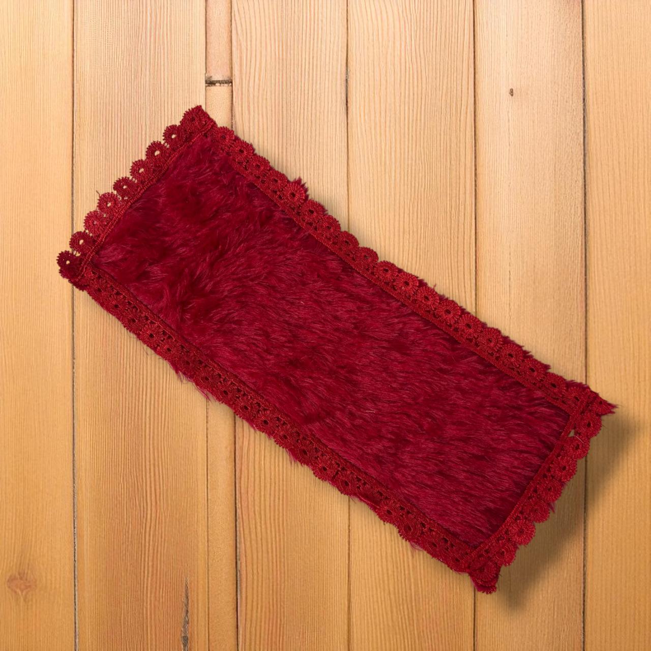 Woolen shawl (Red)